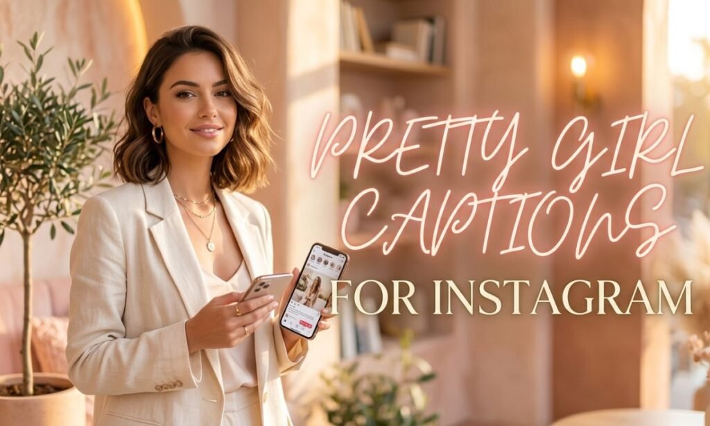 250+ Pretty Girl Captions for Instagram to Make Every Post Stand Out (2026) 