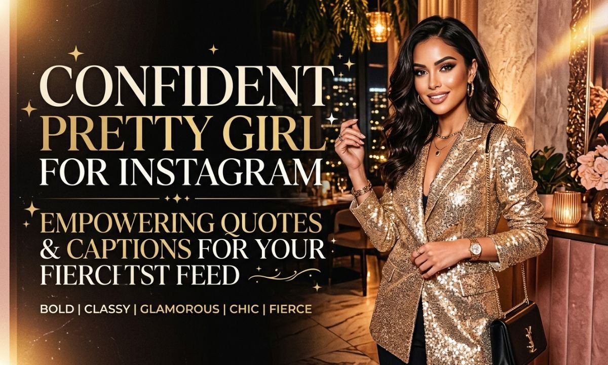 Confident Pretty Girl Captions for Instagram