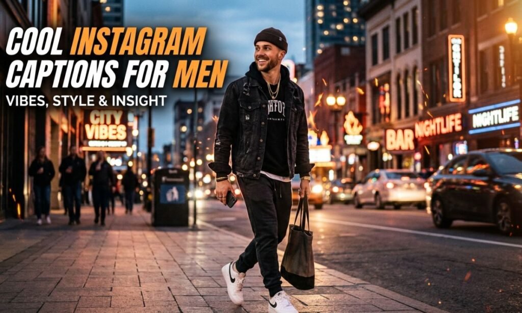 Cool Instagram Captions for Men 😎🔥