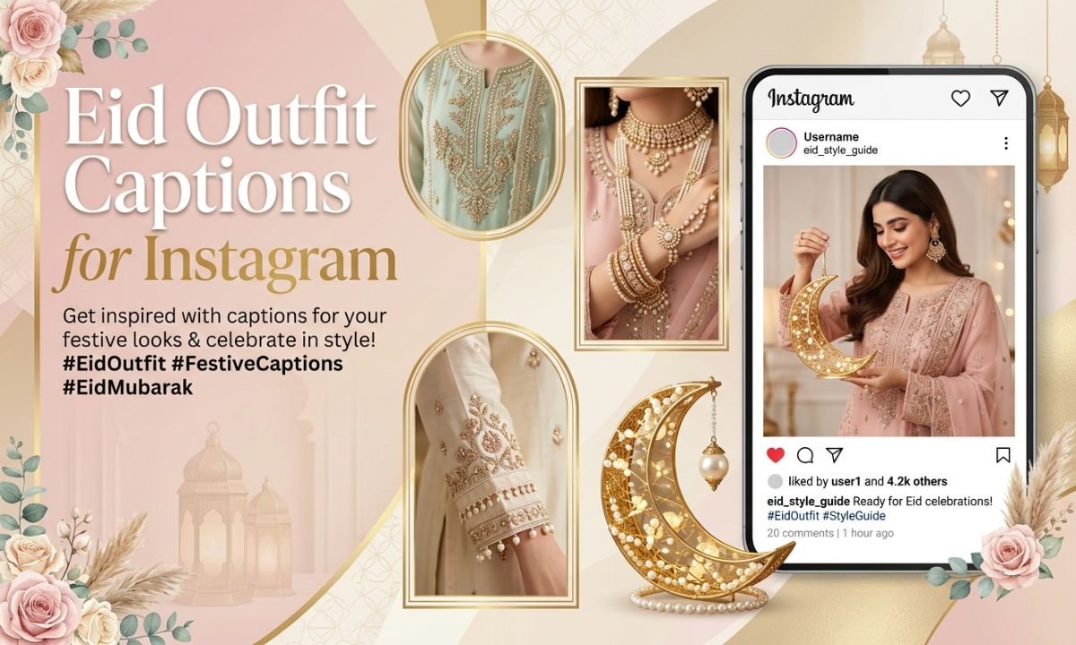 Eid Outfit Captions for Instagram
