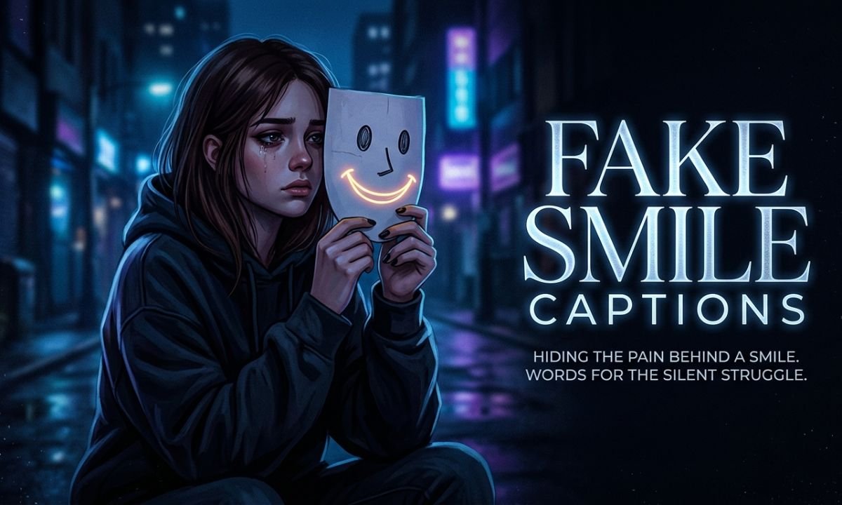 Fake Smile Captions