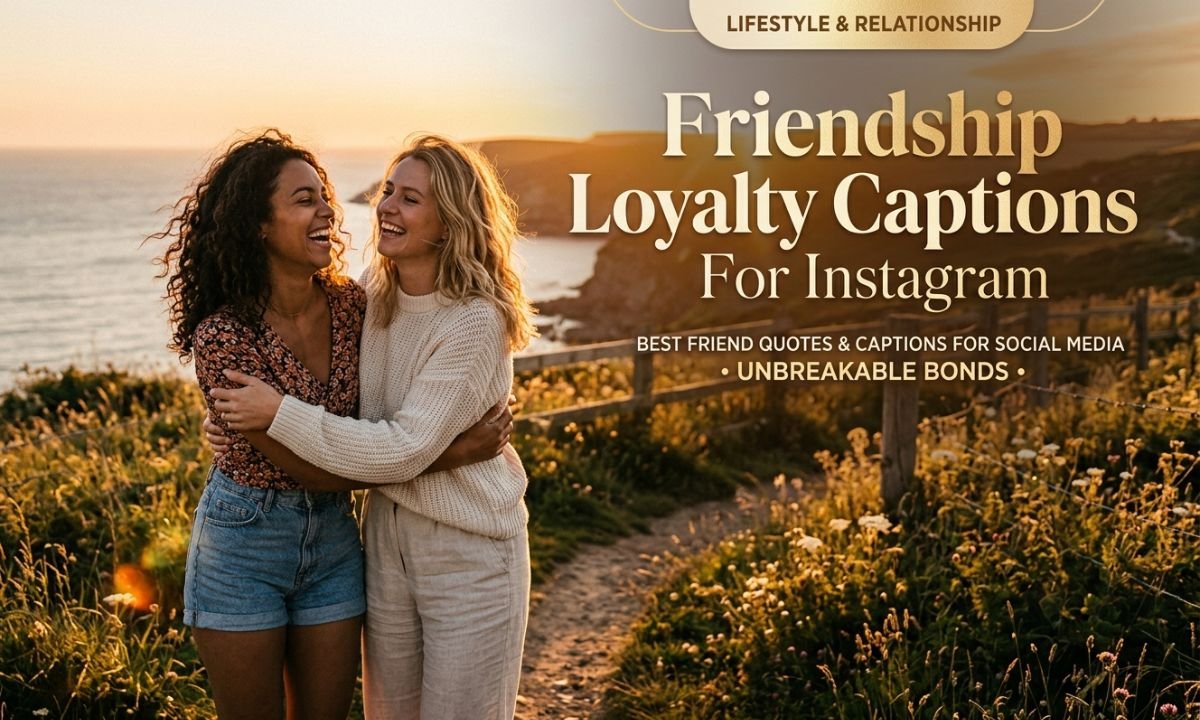 Friendship Loyalty Captions For Instagram