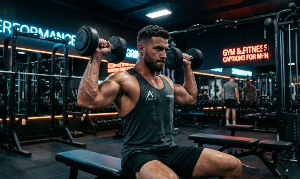 Gym & Fitness Captions for Men 🏋️🔥