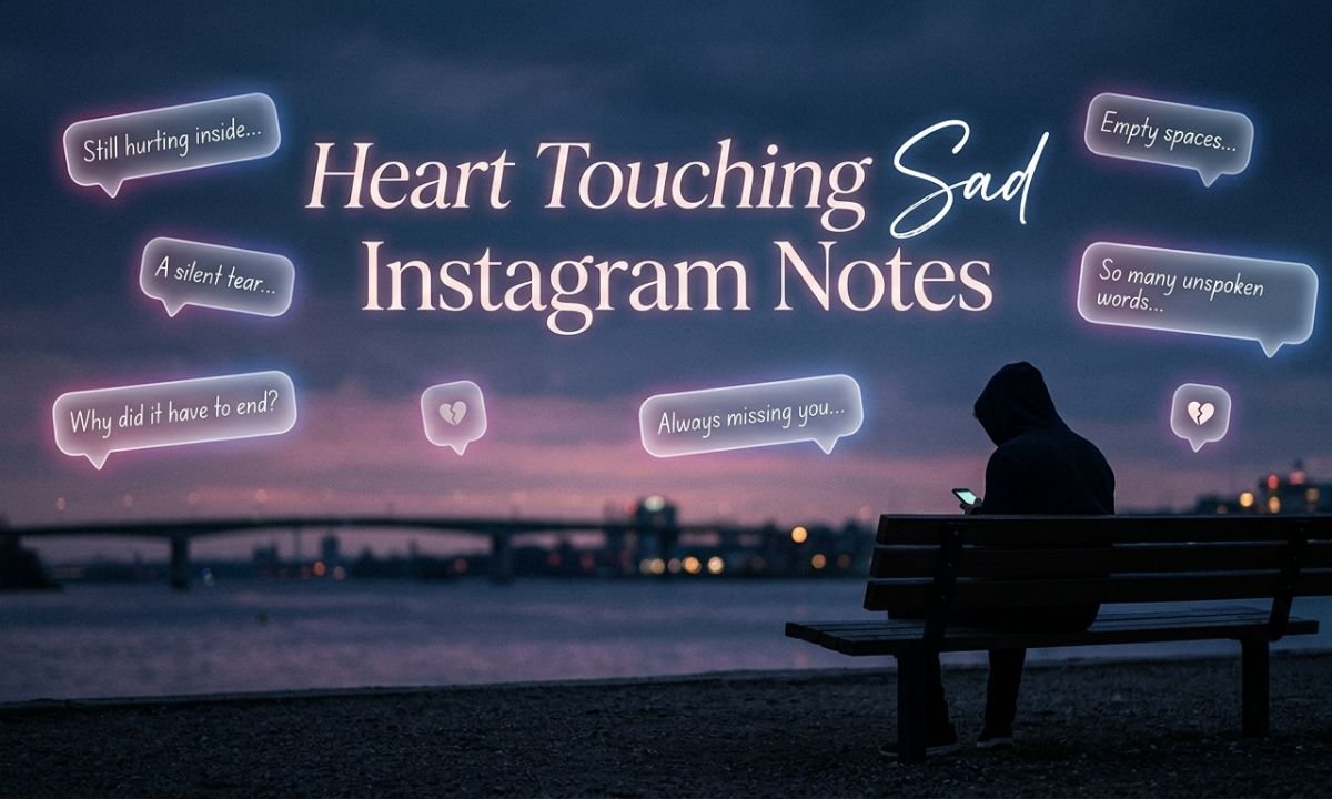 Heart Touching Sad Instagram Notes