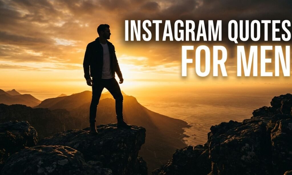 Instagram Quotes for Men 💪🔥