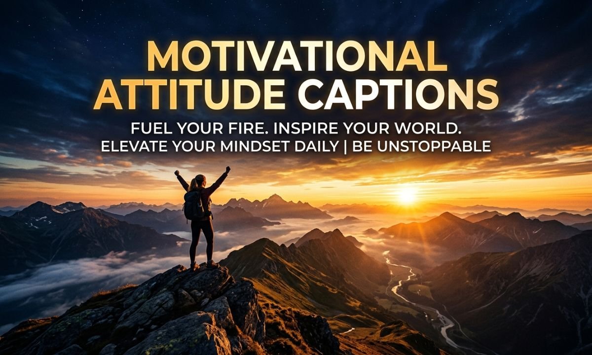 Motivational Attitude Captions