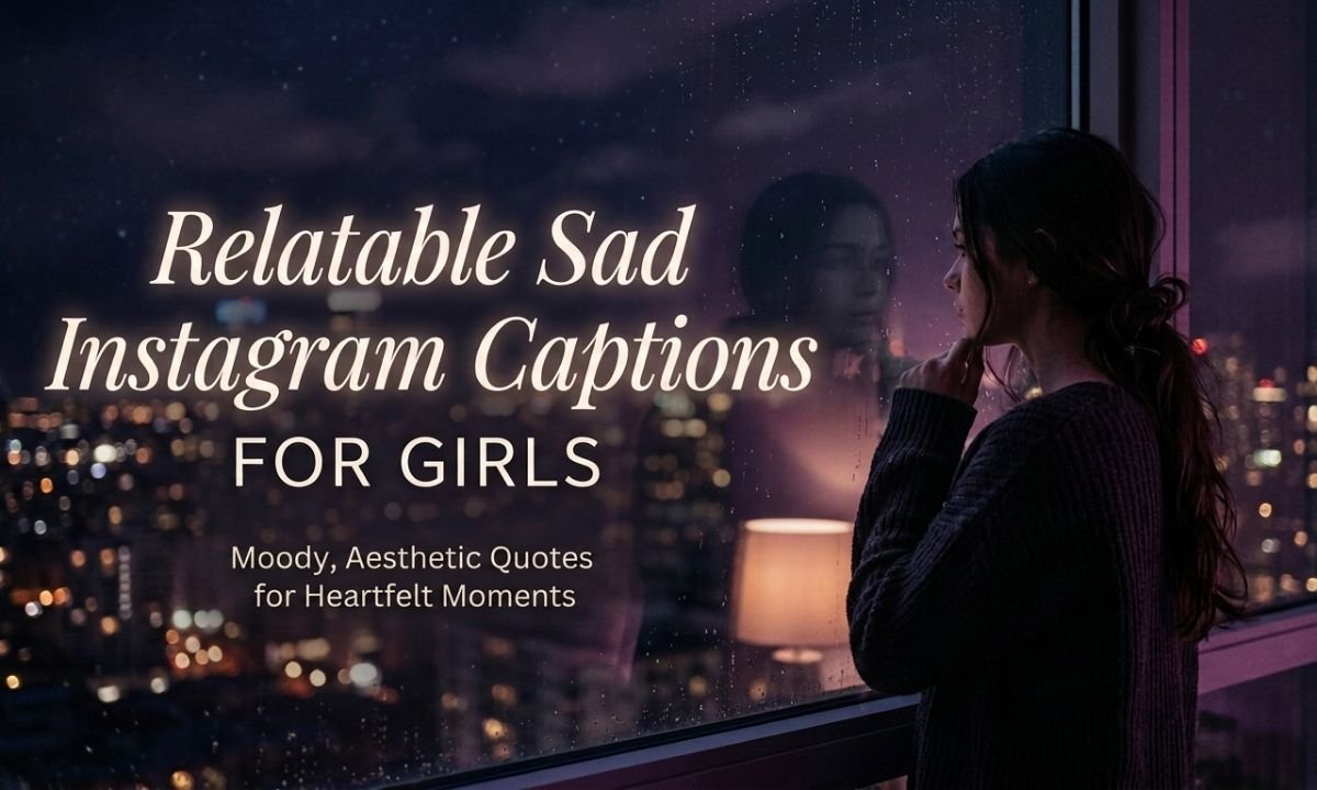 Relatable Sad Instagram Captions for Girls