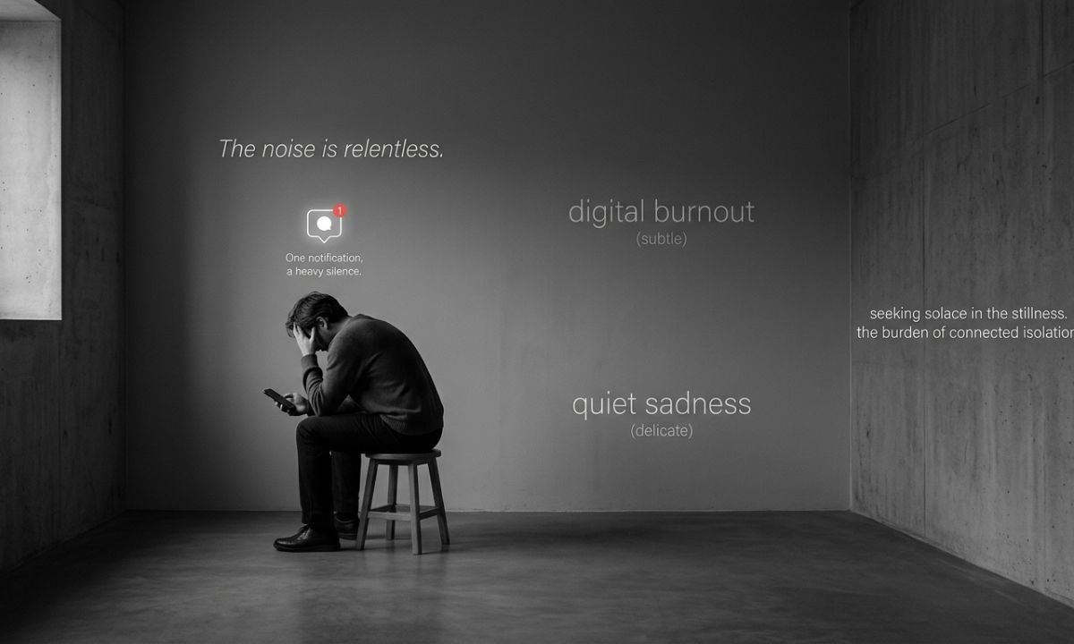Sad Captions for Digital Minimalist Posts