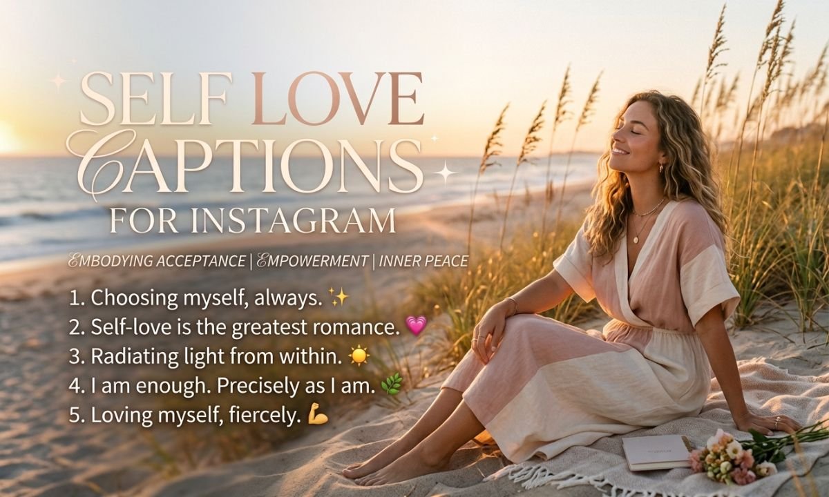 Self Love Captions for Instagram