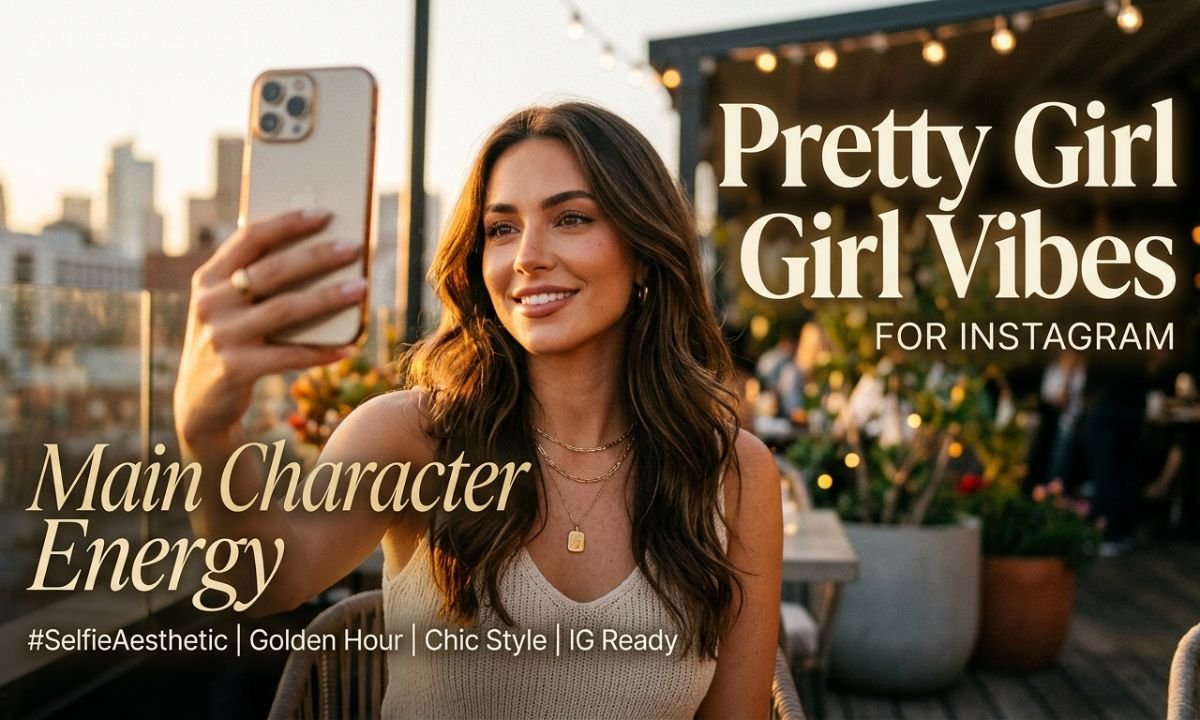 Selfie Pretty Girl Vibes for Instagram