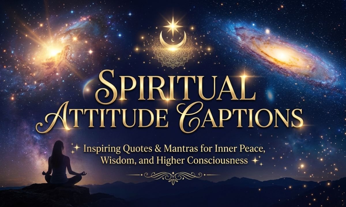 Spiritual Attitude Captions