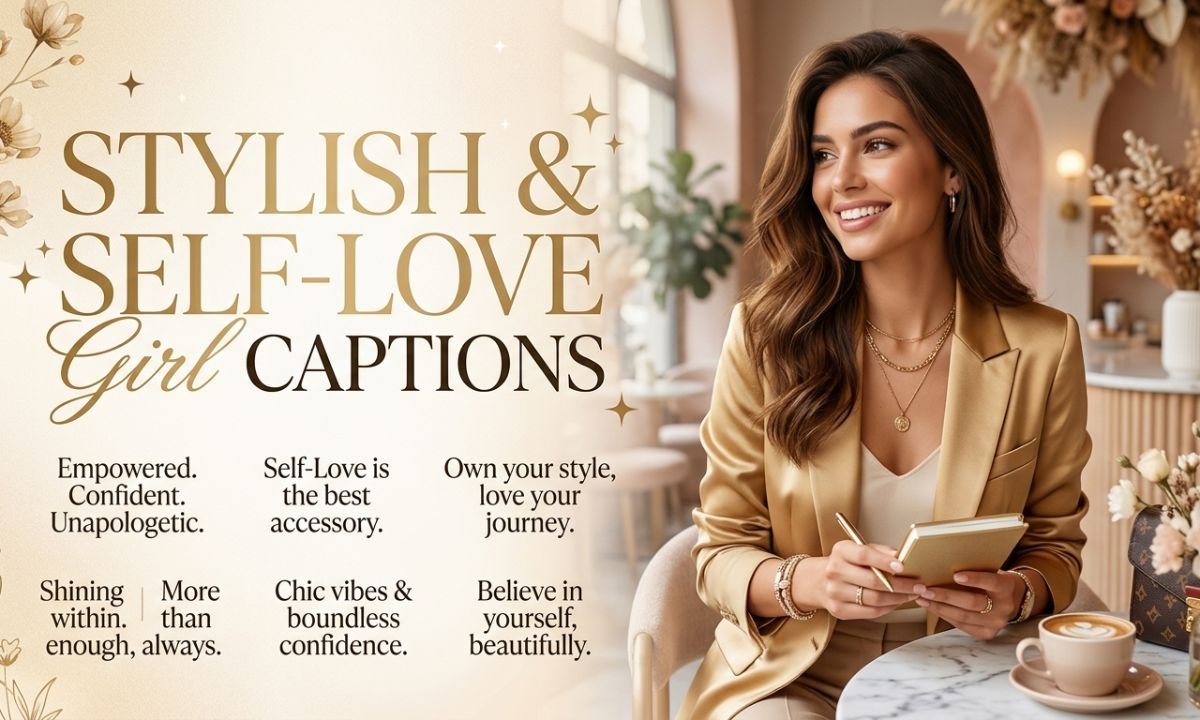 Stylish & Self-Love Girl Captions