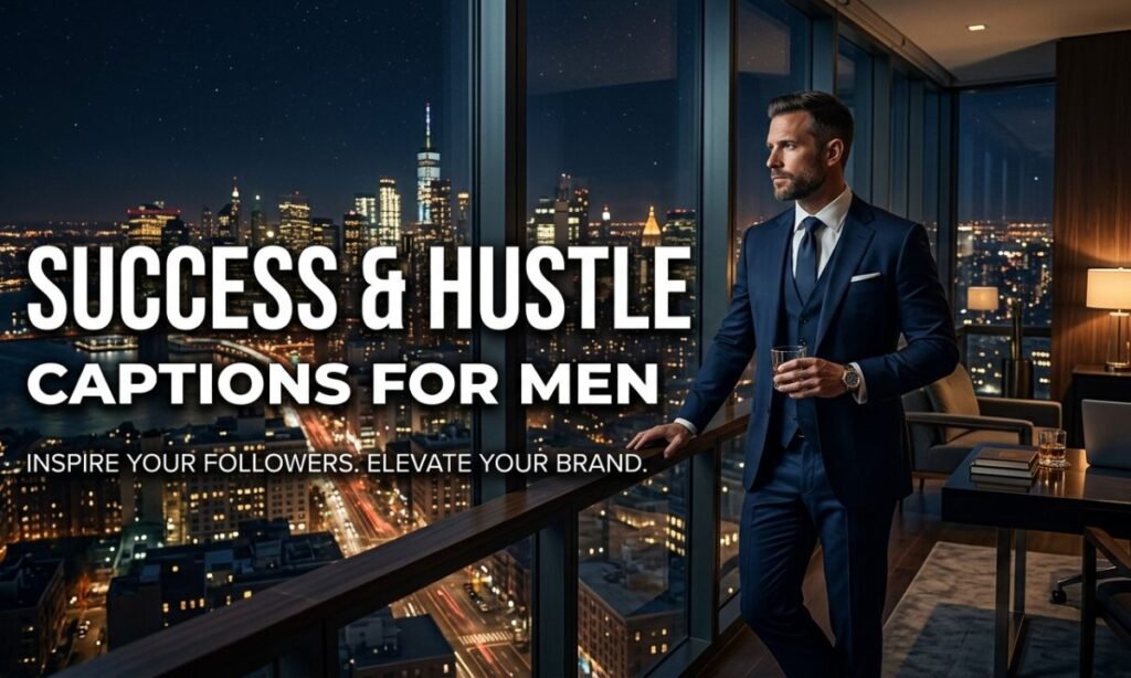 Success & Hustle Captions for Men 💼💰
