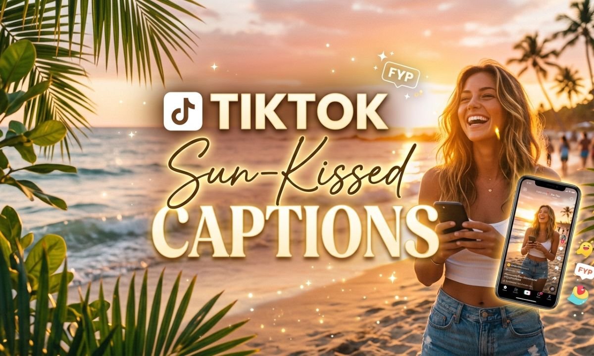 TikTok Sun-Kissed Captions