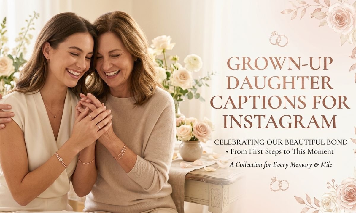 💍 Grown-Up Daughter Captions for Instagram
