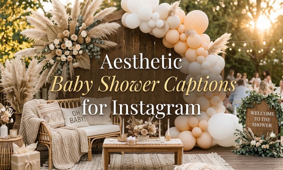 Aesthetic Baby Shower Captions for Instagram