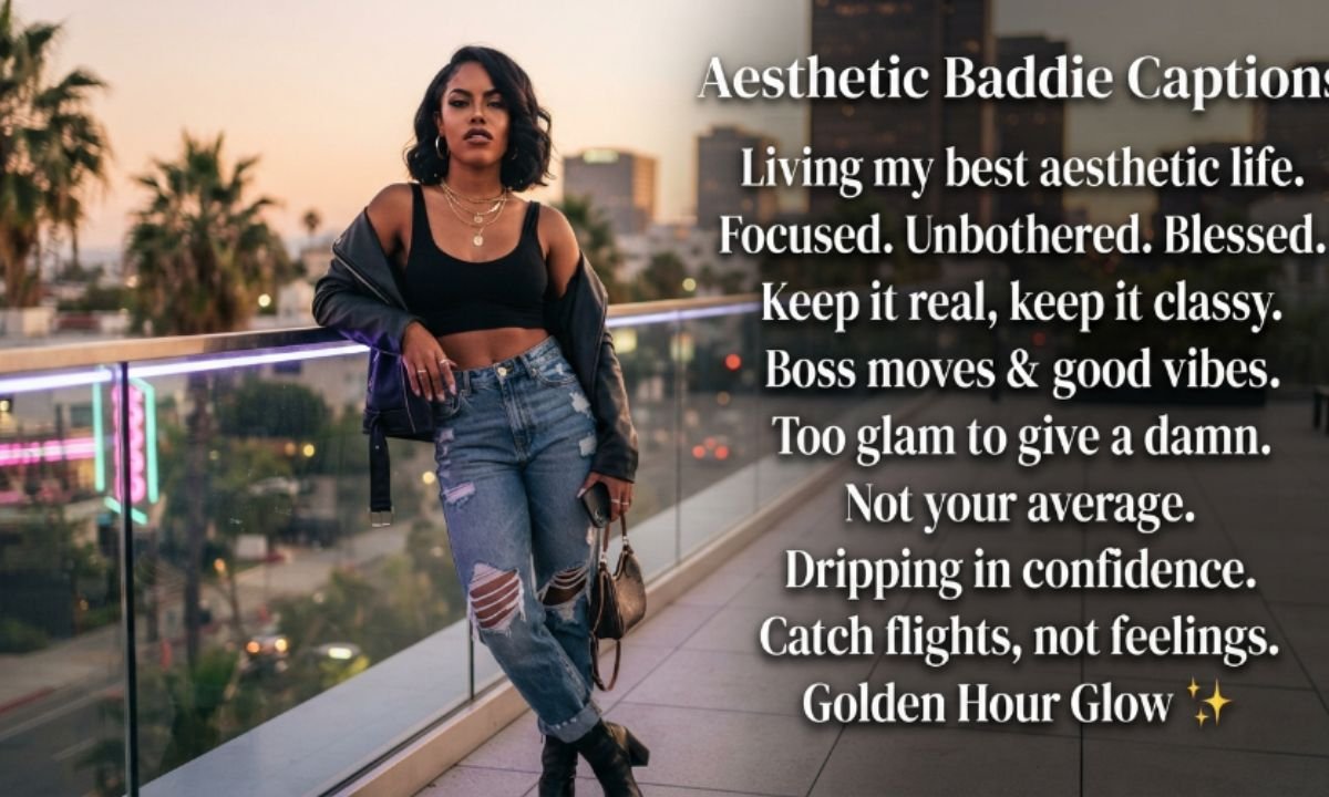 Aesthetic Baddie Captions