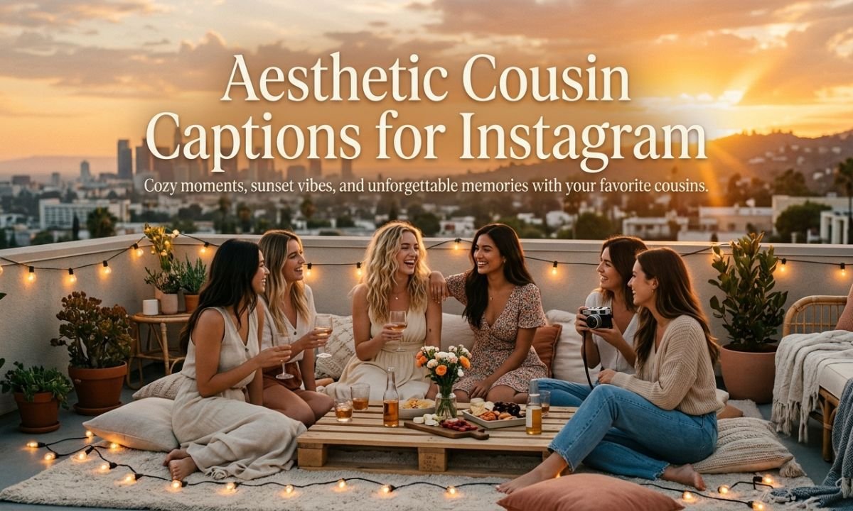 Aesthetic Cousin Captions for Instagram