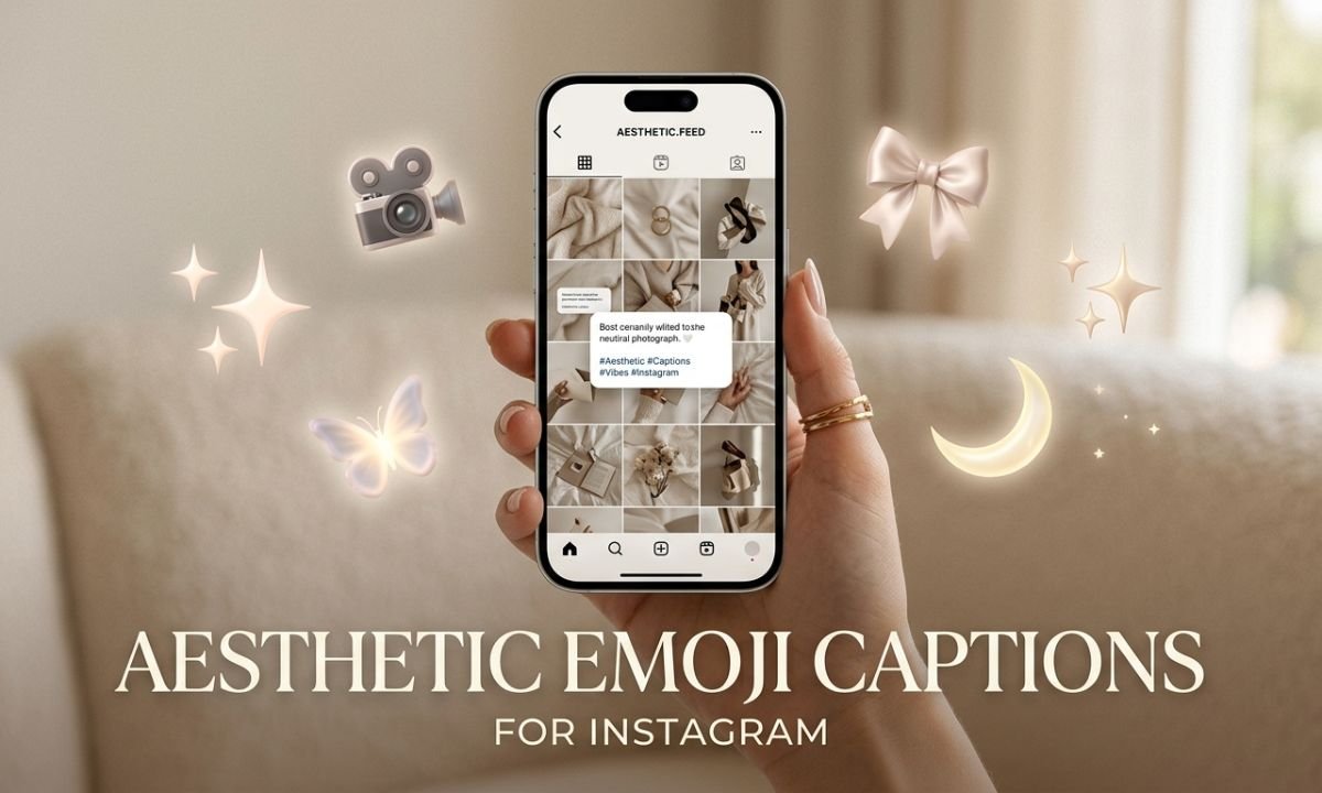 Aesthetic Emoji Captions for Instagram