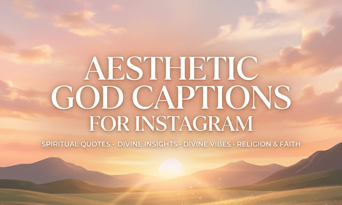 Aesthetic God Captions for Instagram