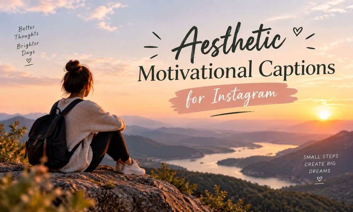 Aesthetic Motivational Captions for Instagram Aesthetic Motivational Captions for Instagram