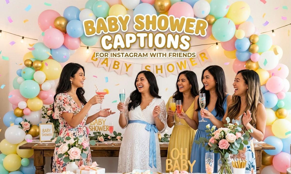 Baby Shower Captions for Instagram With Friends