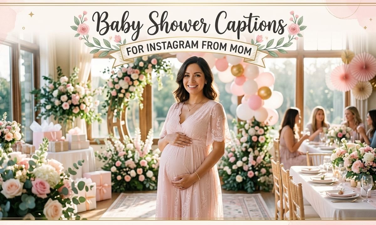 Baby Shower Captions for Instagram from Mom