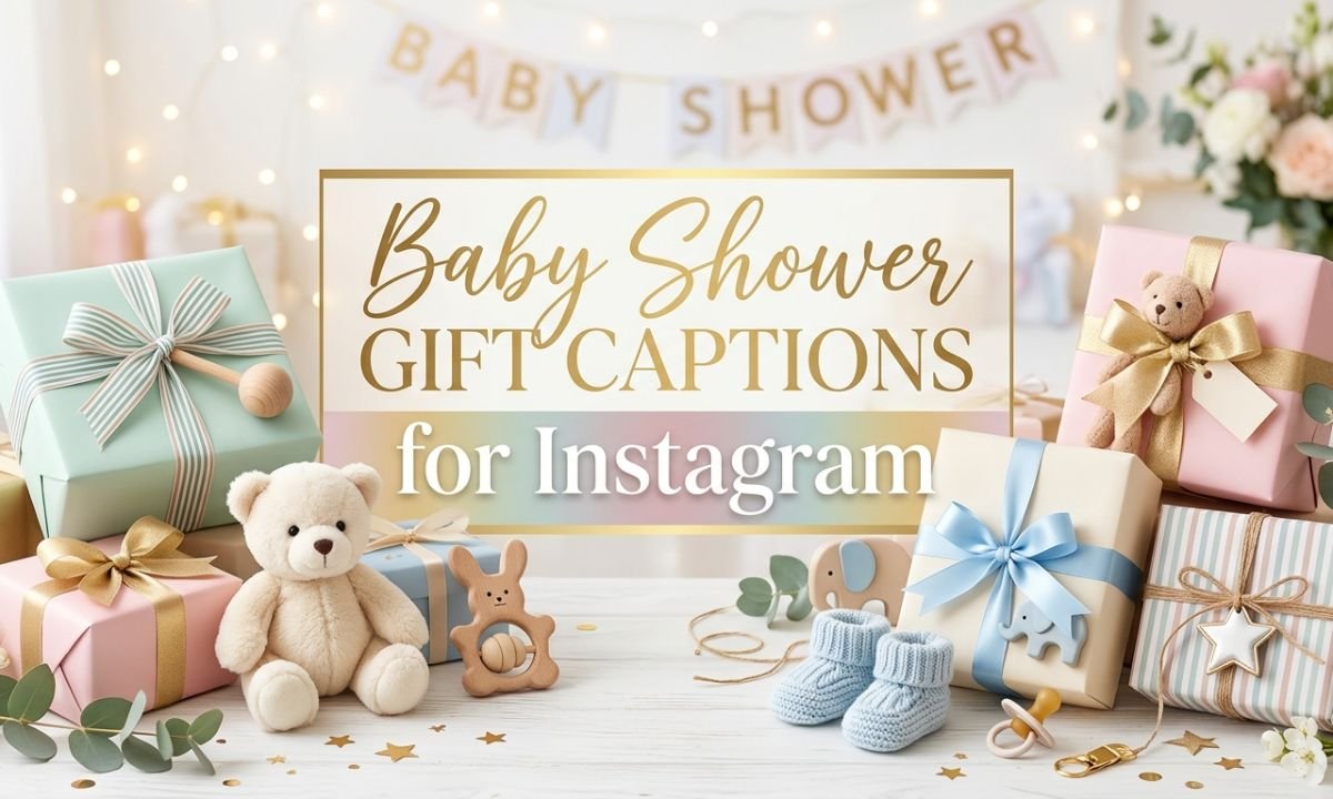 Baby Shower Gift Captions for Instagram