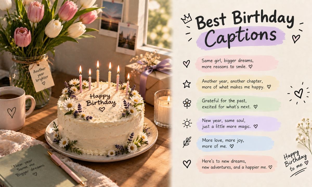 Best Birthday Captions