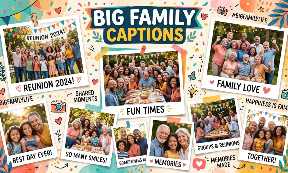 Big Family Captions