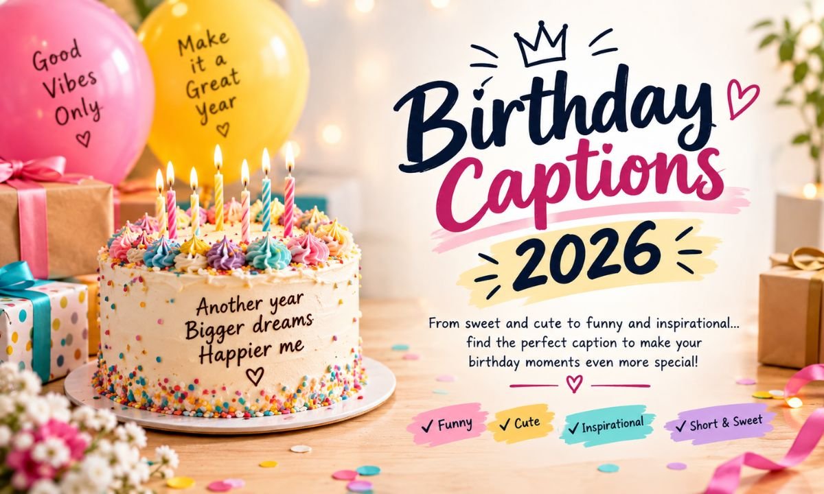 Birthday Captions 2026