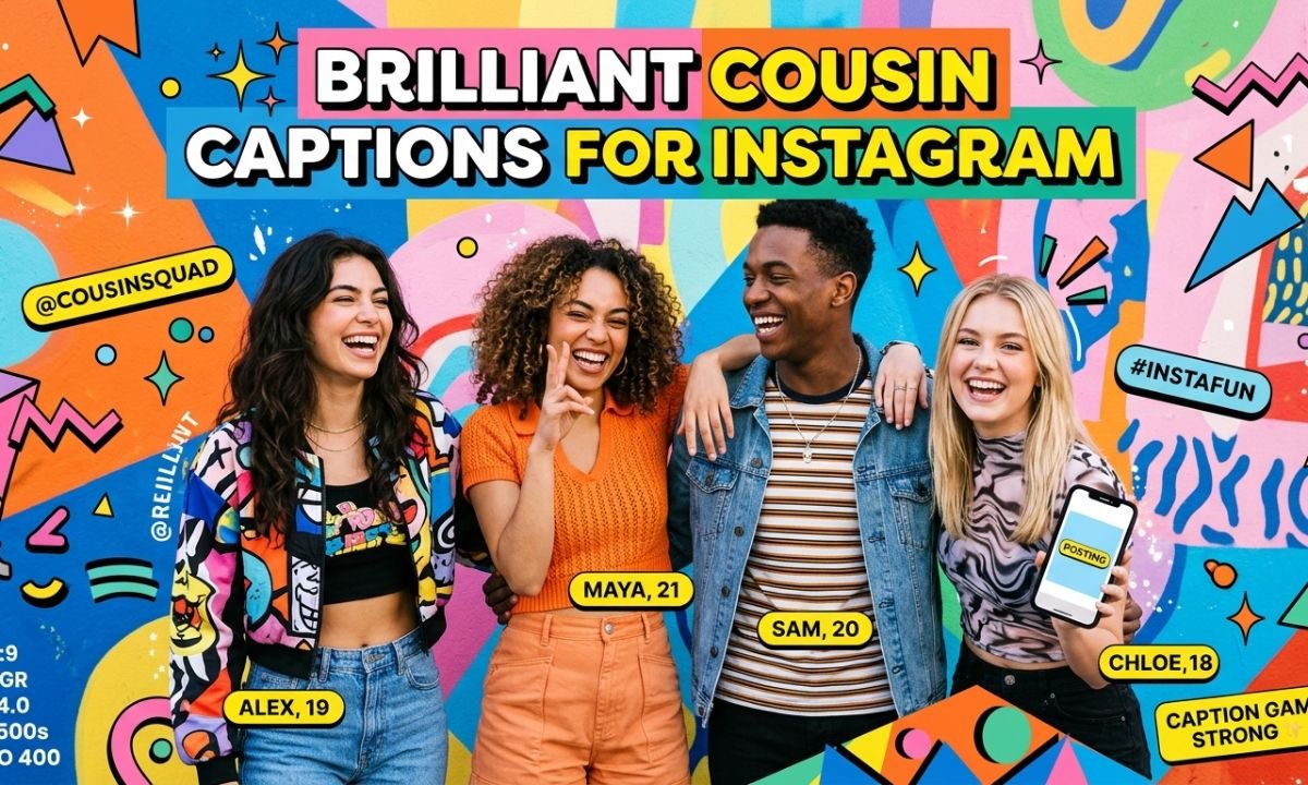 Brilliant Cousin Captions for Instagram