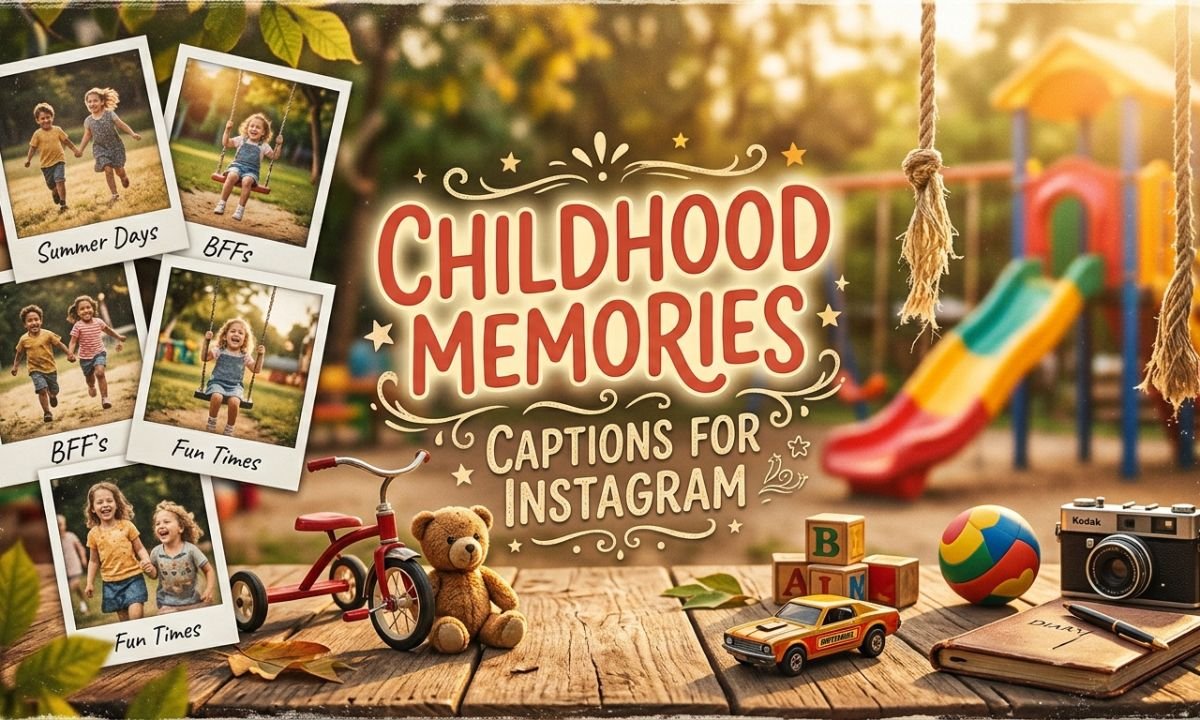 Childhood Memories Captions for Instagram