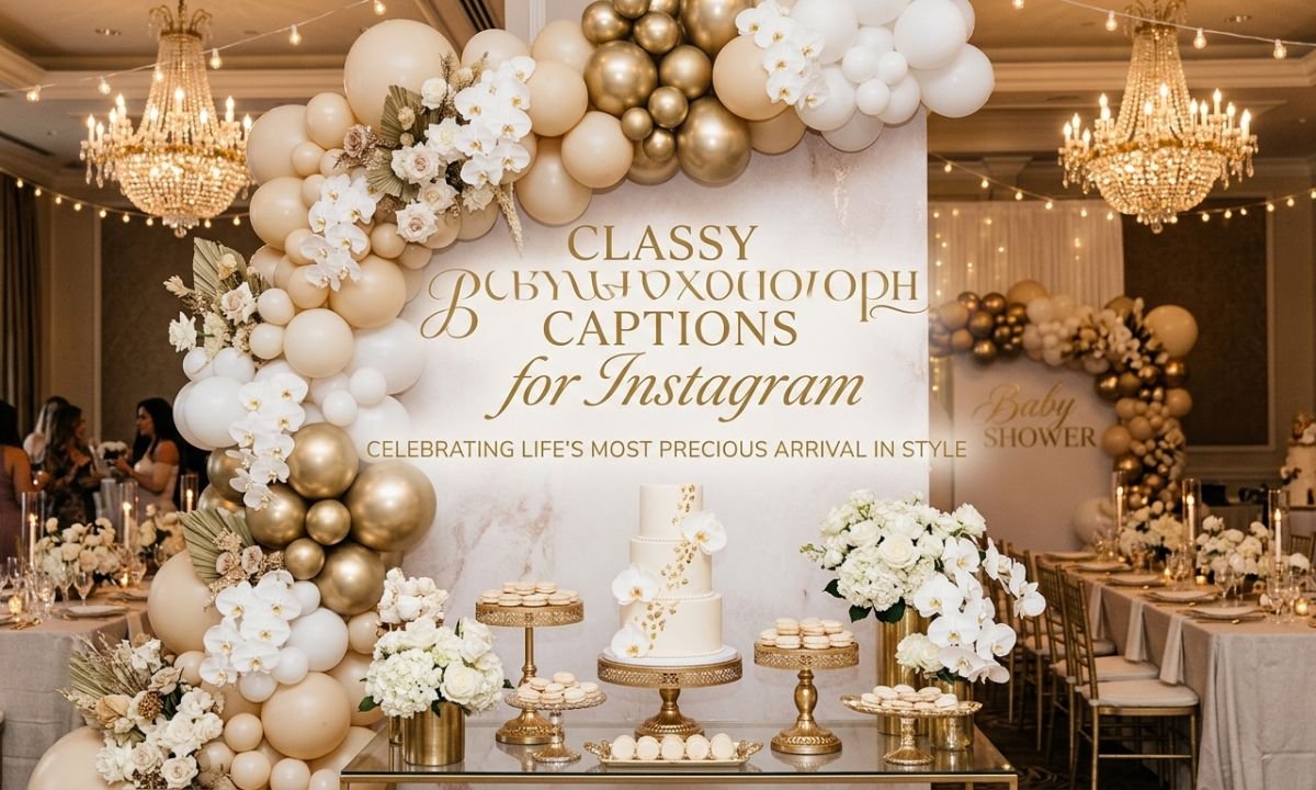 Classy Baby Shower Captions for Instagram