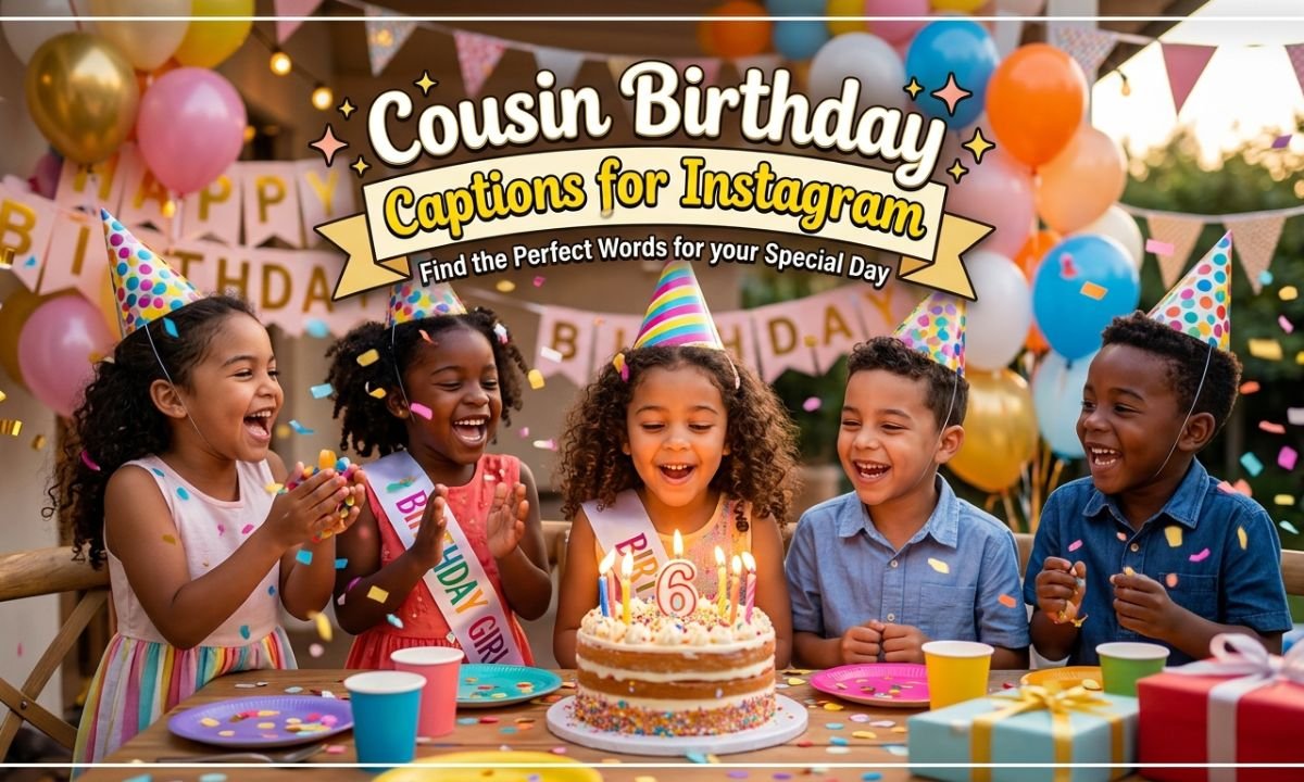 Cousin Birthday Captions for Instagram