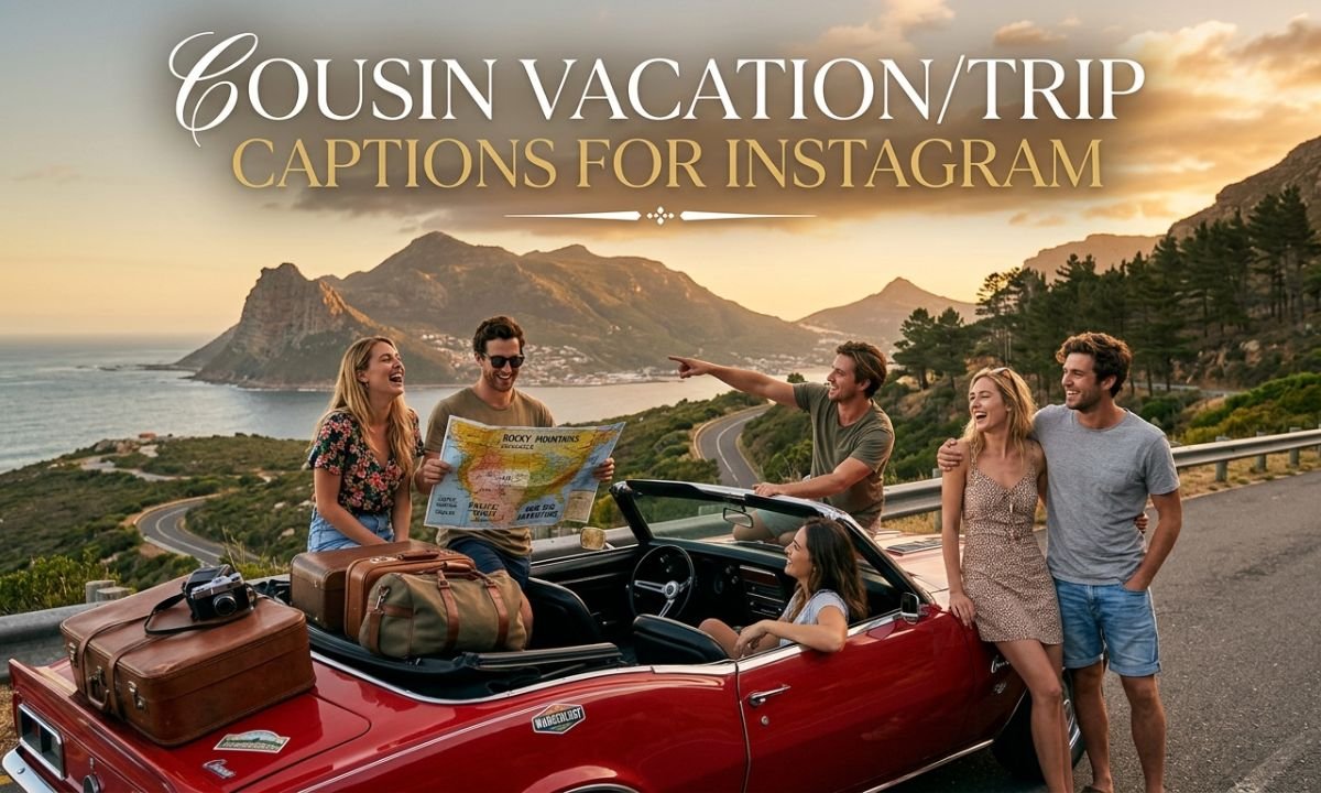 Cousin VacationTrip Captions for Instagram