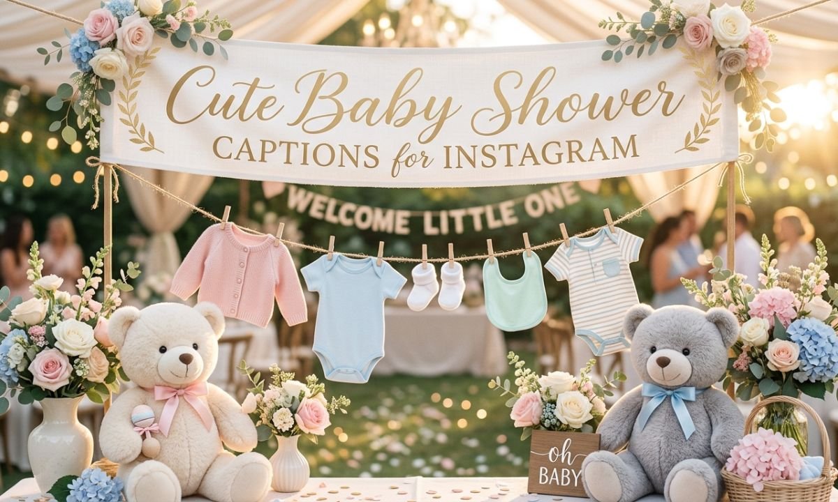 Cute Baby Shower Captions for Instagram