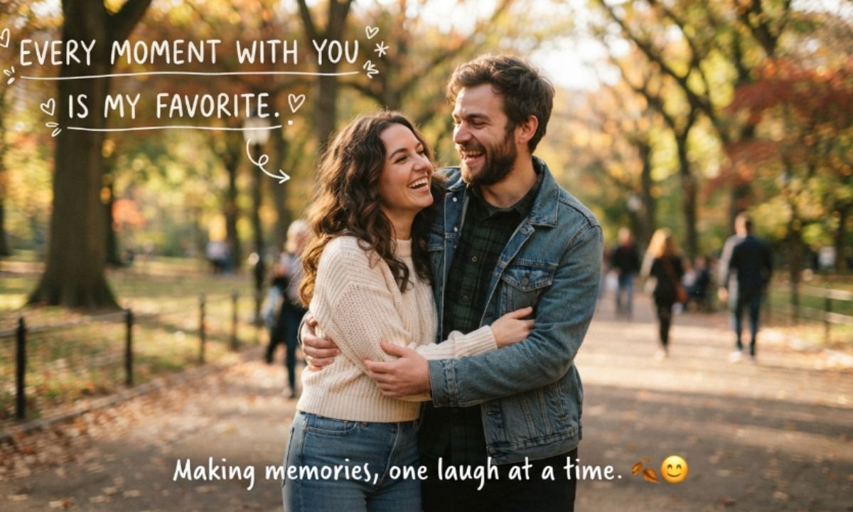 Cute Couple Moments Captions