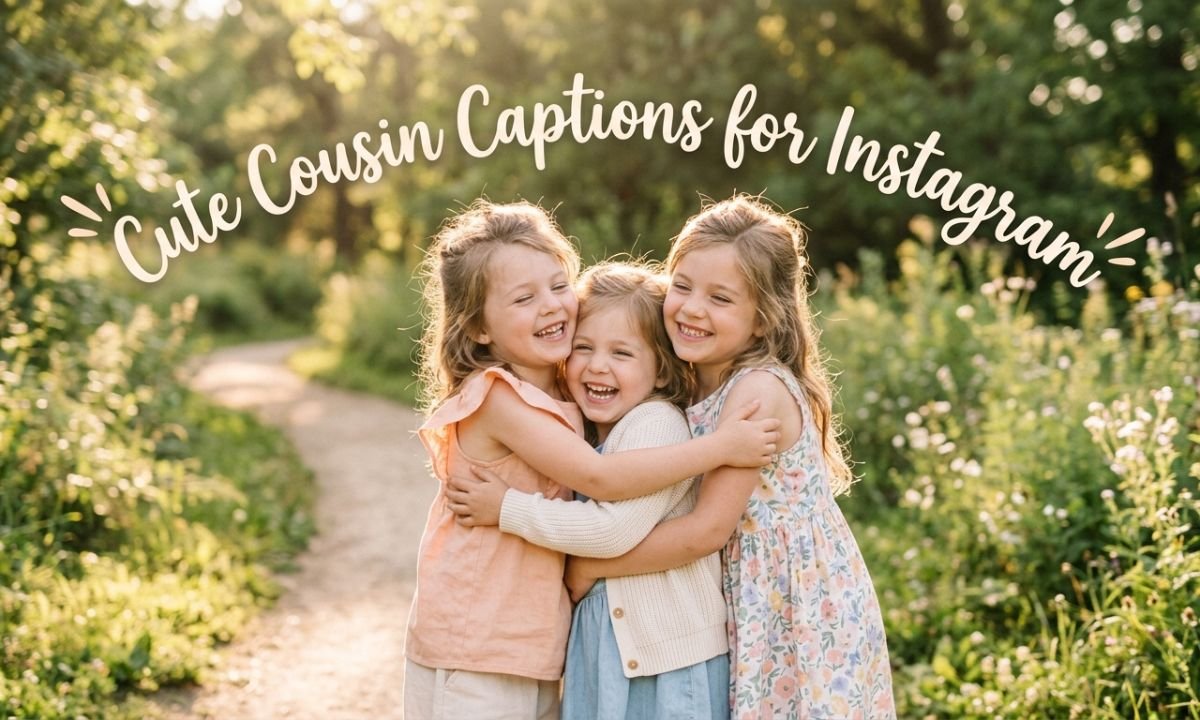 Cute Cousin Captions for Instagram
