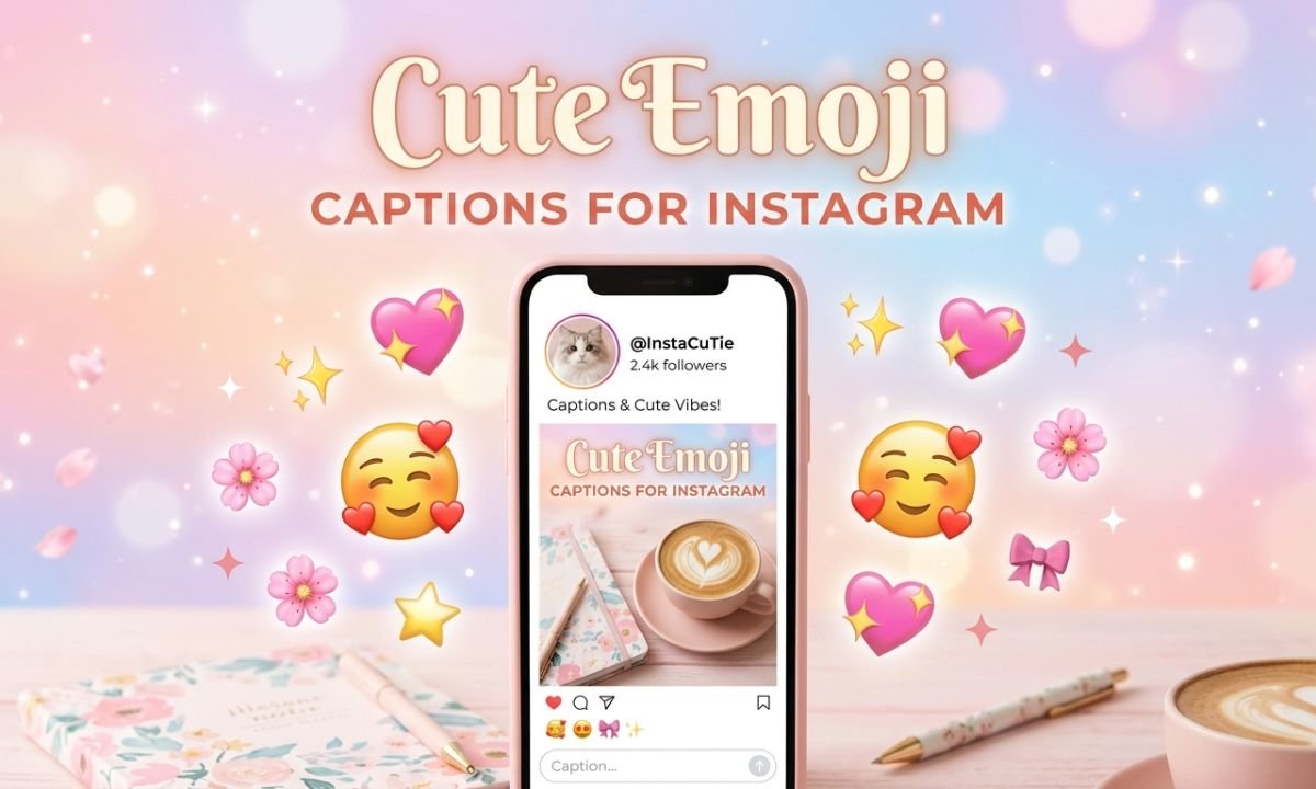 Cute Emoji Captions for Instagram