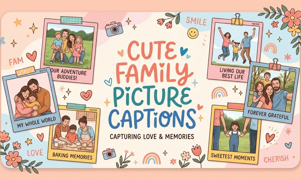 Cute Family Picture Captions