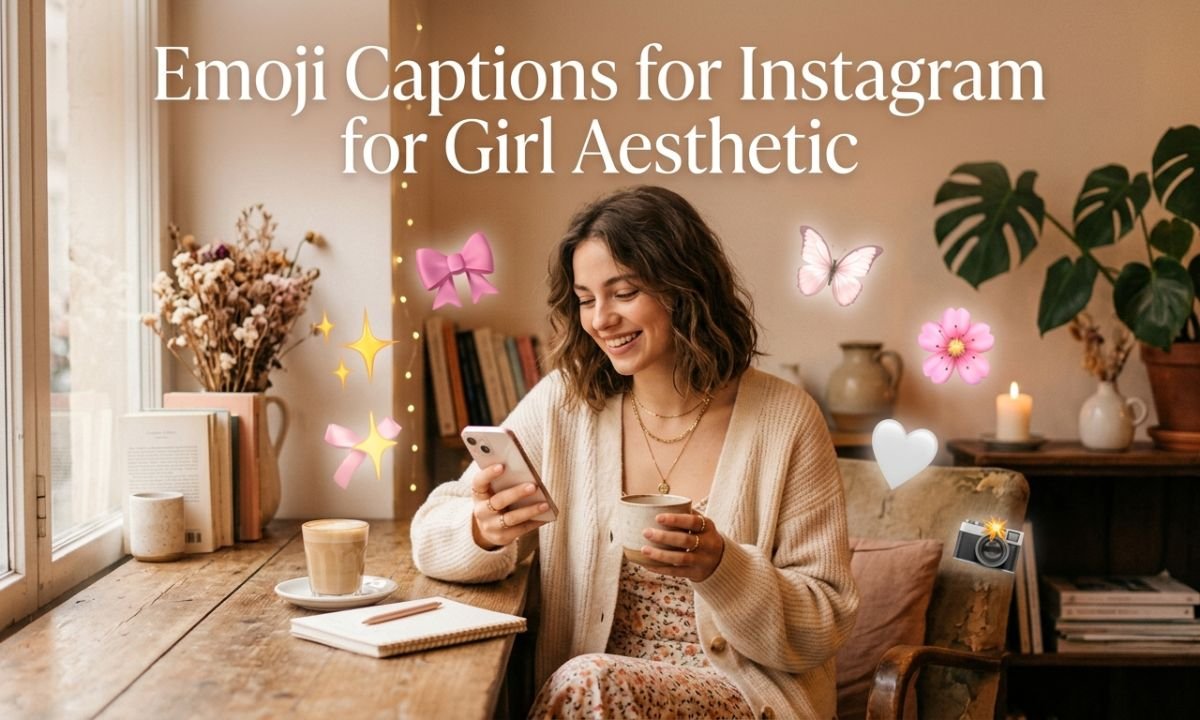 Emoji Captions for Instagram for Girl Aesthetic