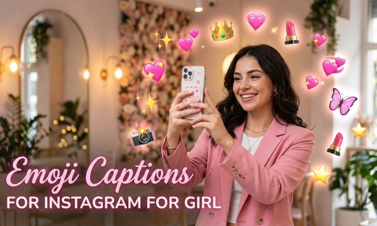 Emoji Captions for Instagram for Girl