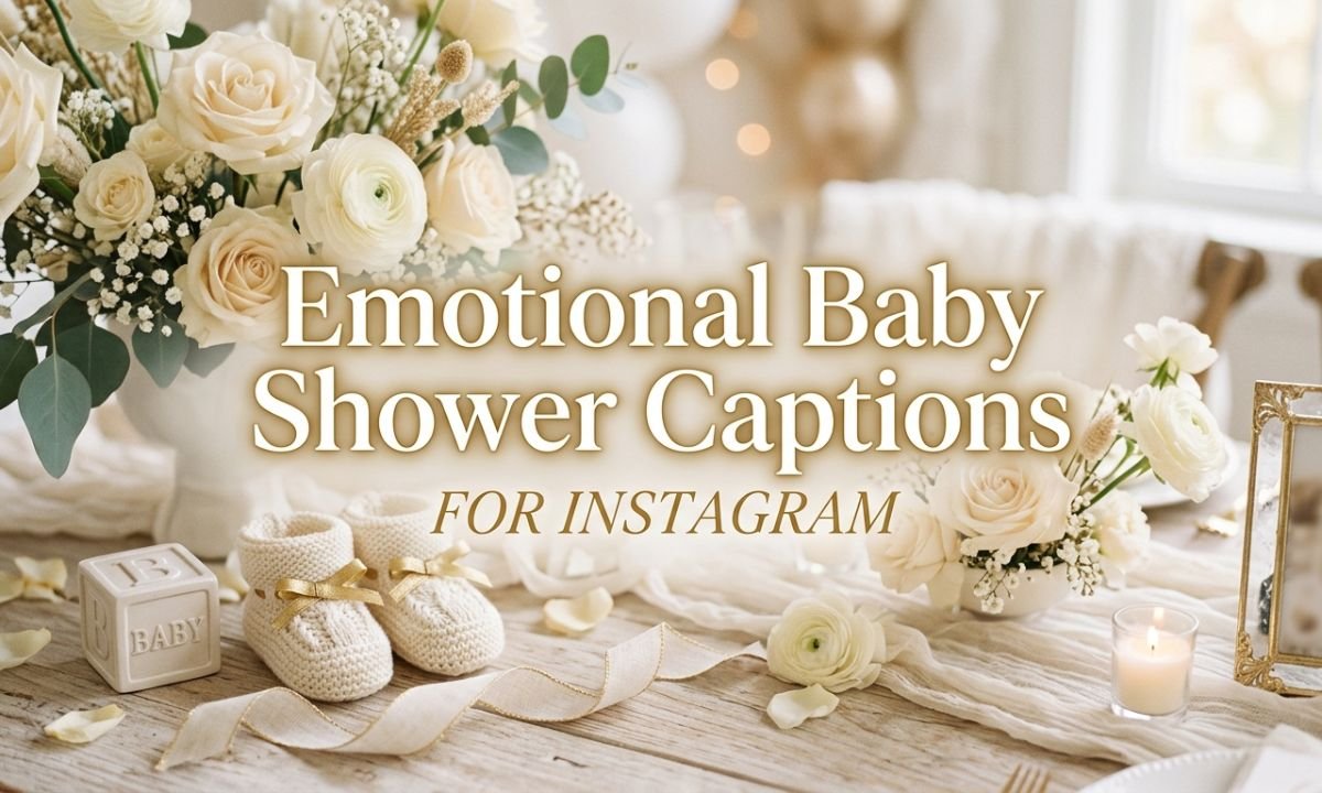 Emotional Baby Shower Captions for Instagram
