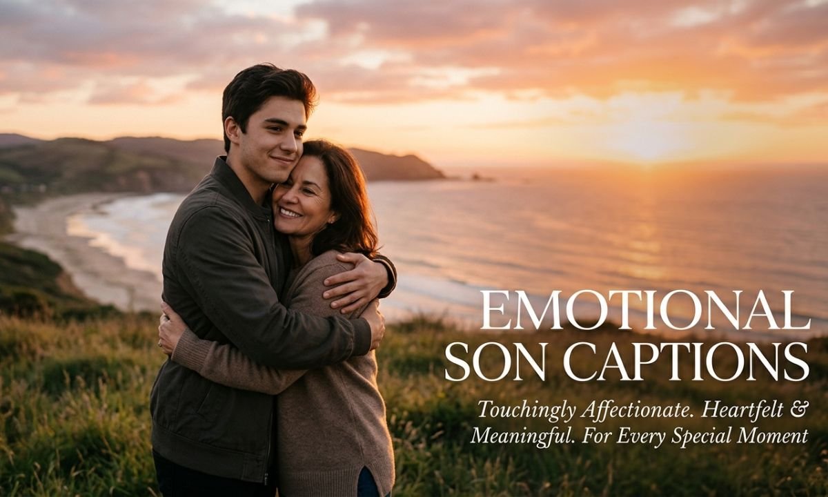 Emotional Son Captions