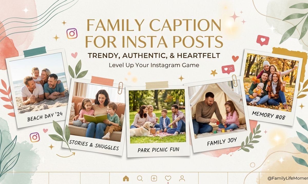 Family Caption for Insta Posts