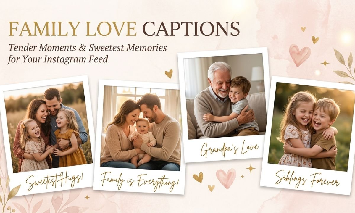 Family Love Captions