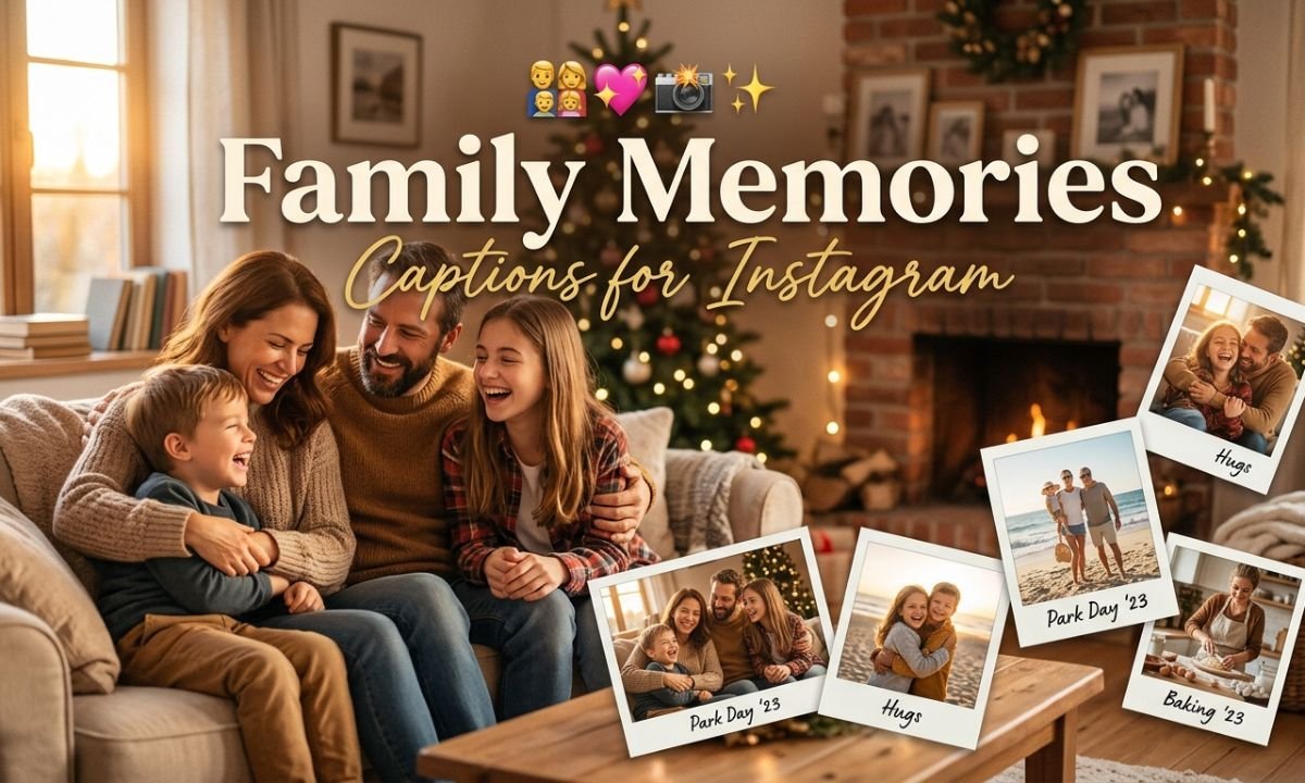 Family Memories Captions for Instagram