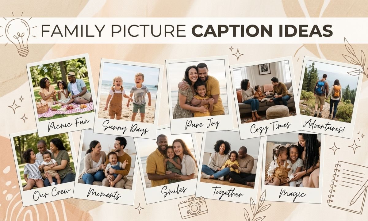 Family Picture Caption Ideas For Instagram