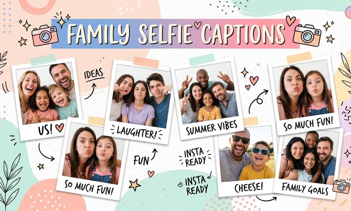 Family Selfie Captions